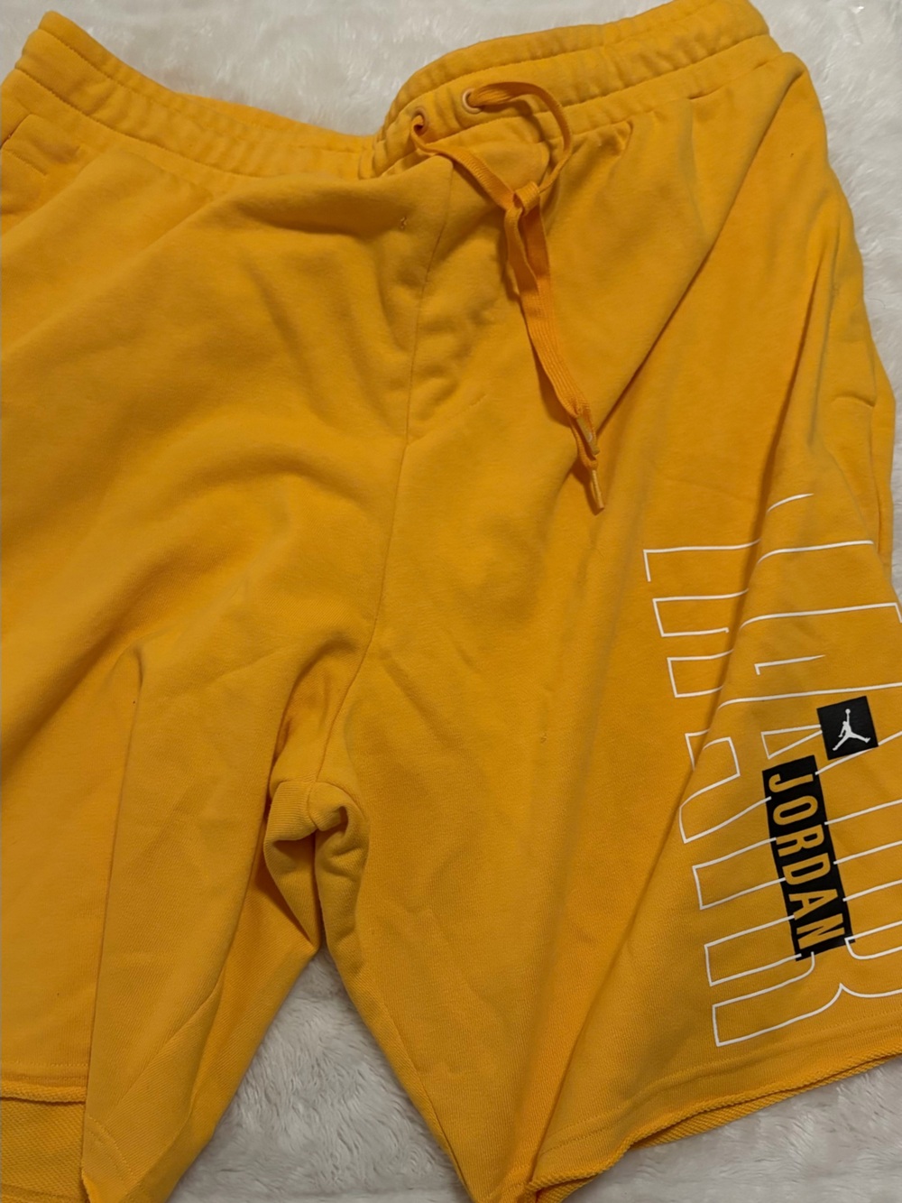 Jordan Men's Yellow Shorts